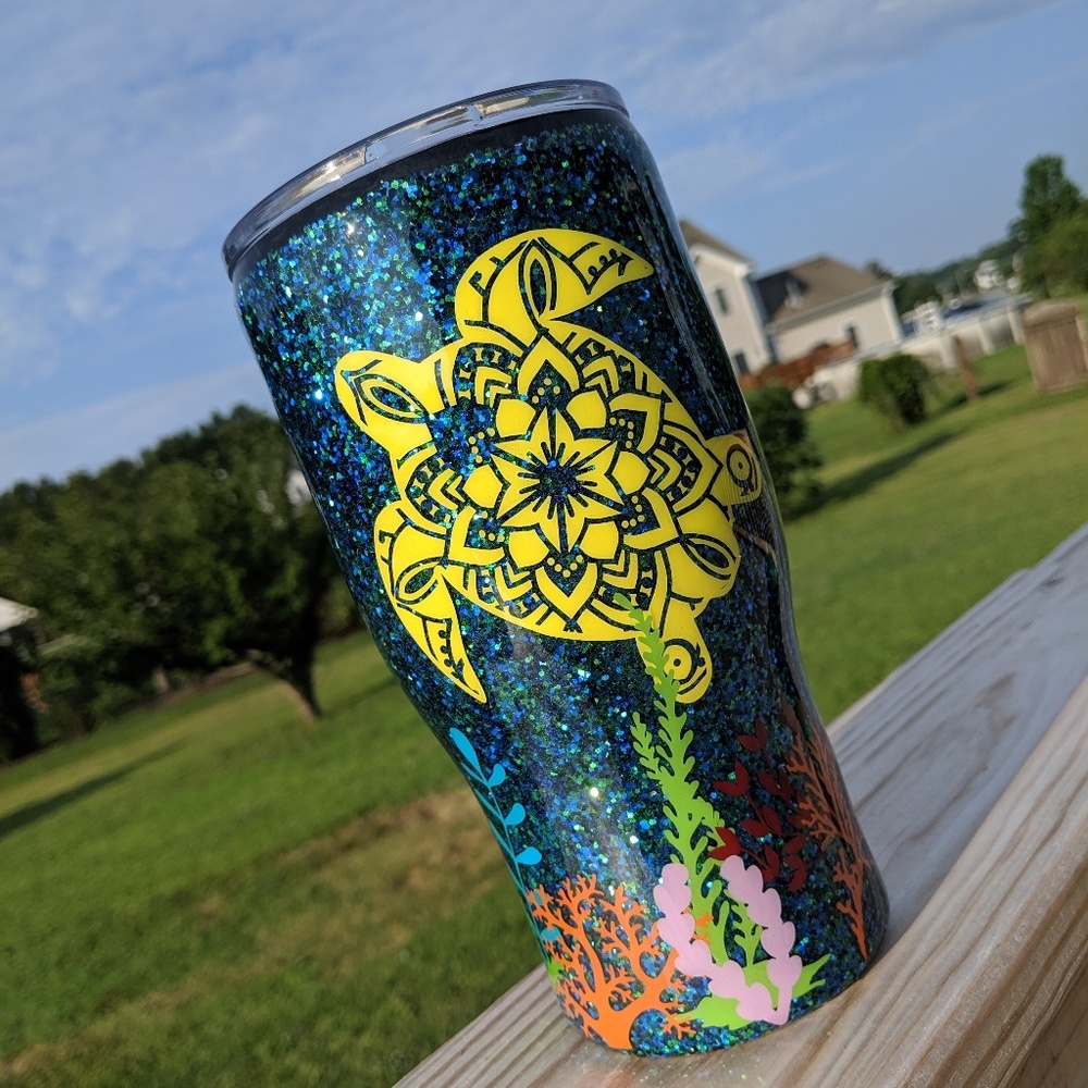 Under The Sea tumbler